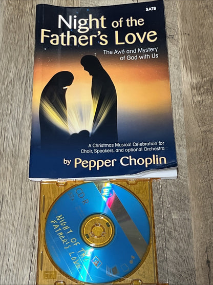 NIGHT OF THE FATHER'S LOVE: THE AWE AND MYSTERY OF GOD By Pepper Choplin Plus CD