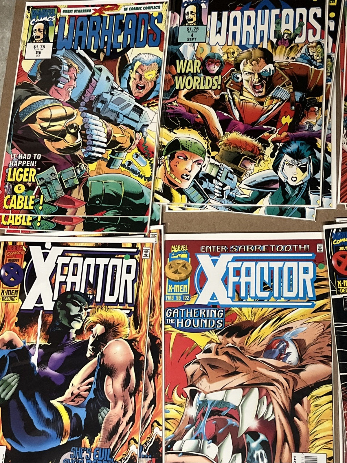 COMIC BOOK LOT Mixed 50 Marvel Comics-Ultimate/Thunder Strike Cable