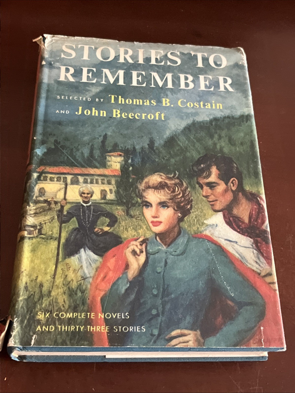 Vintage Stories To Remember by Thomas B. Costain 1956 Hardcover