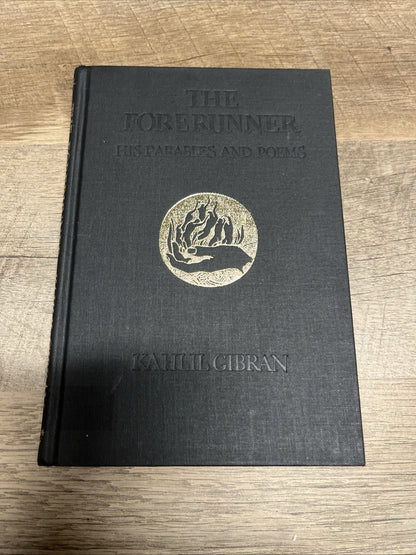The Forerunner His Parables and  Poems Kahlil Gibran 14th Printing 1965