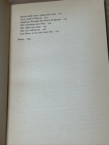 Cesare Pavese Selected Poems, Penguin Modern European Poets. Ex Library 1969