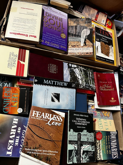 Lot of 8 Christian Books Mixed Lot