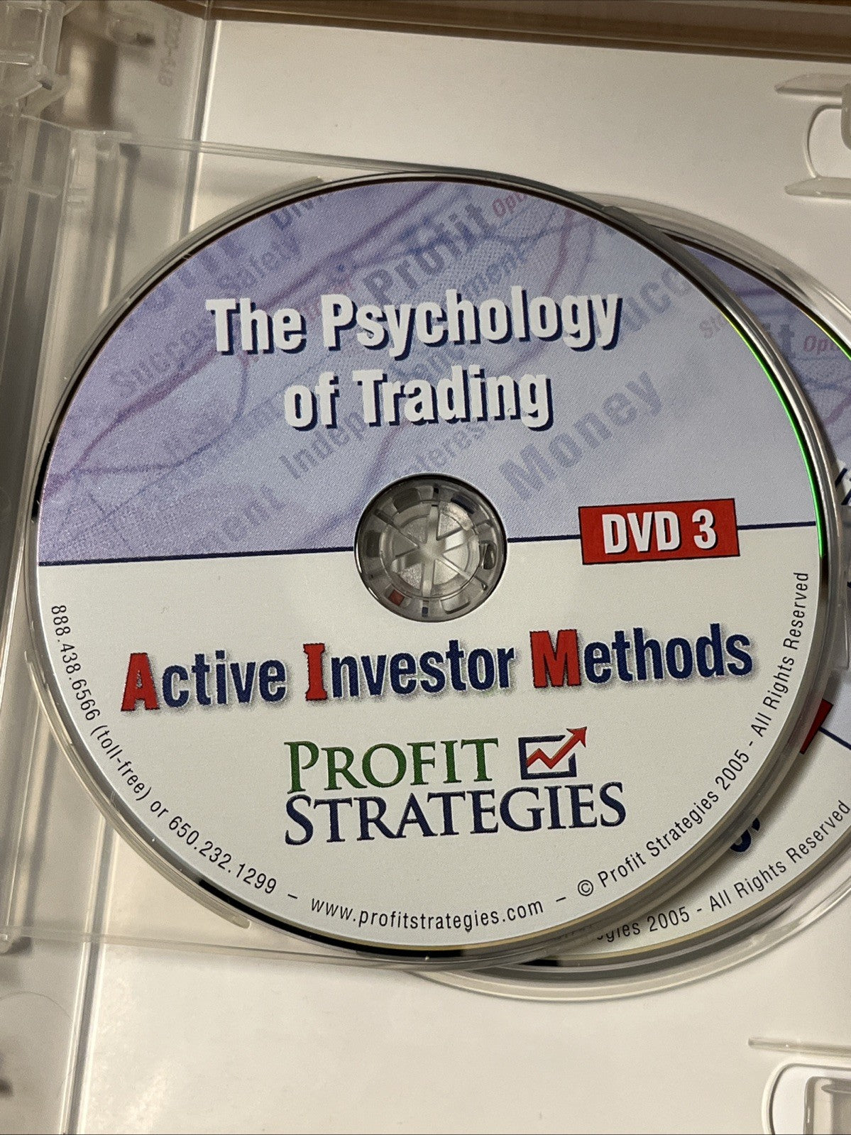 Profit Strategies: Active Investor Methods. Home Study Course 4book + 6 DVD +8CD
