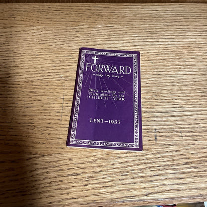 Forward : day by day - LENT - 1936