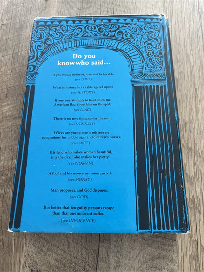 Five Thousand Quotations by Lewis C Henry 1945 Hardcover BCE