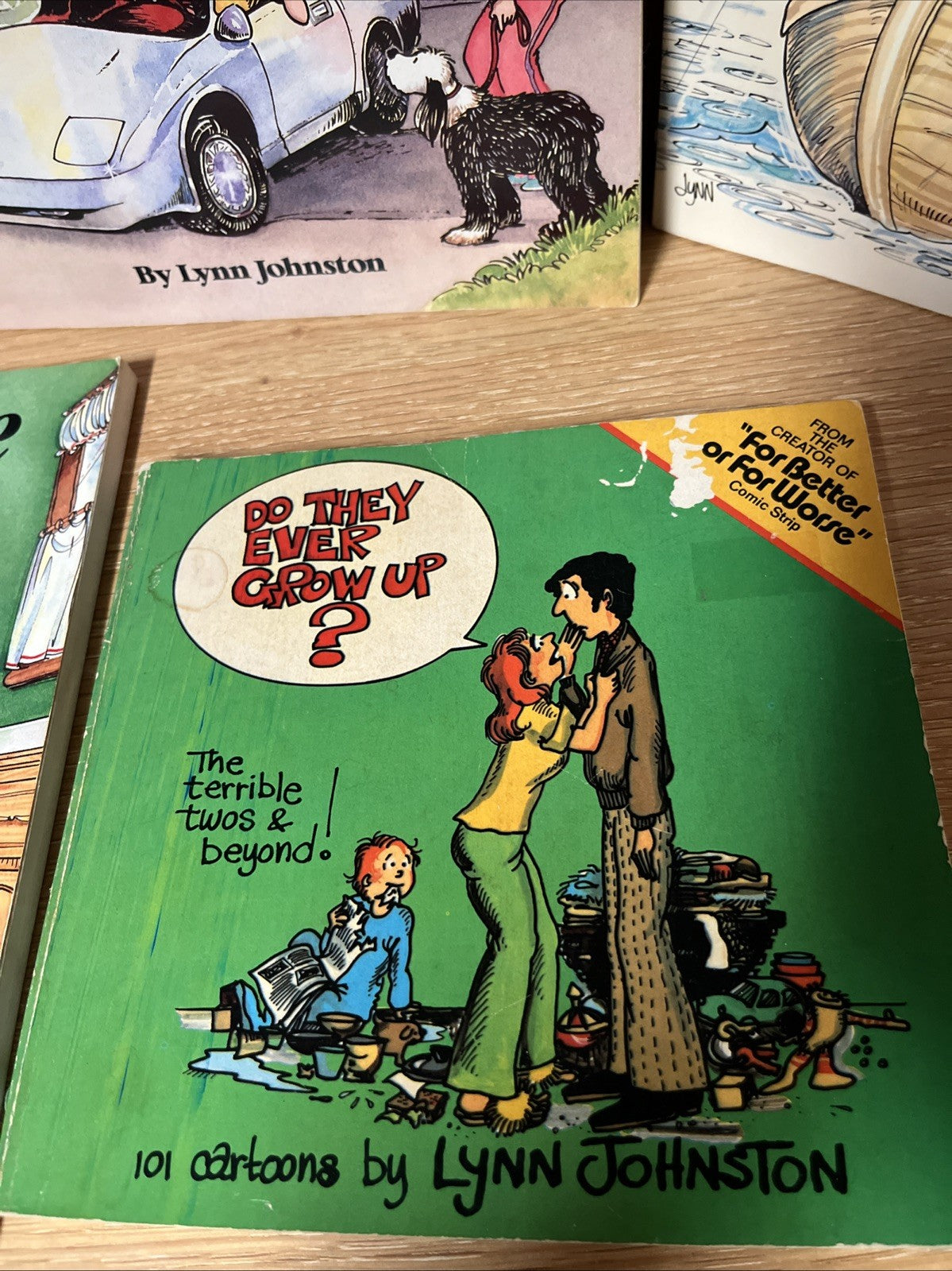 Lynn Johnston For Better or Worse Books Lot of 5