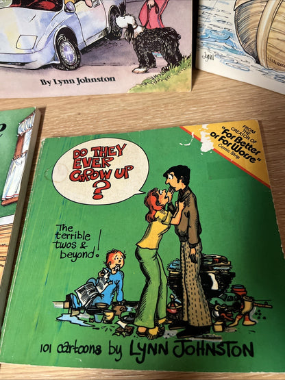 Lynn Johnston For Better or Worse Books Lot of 5