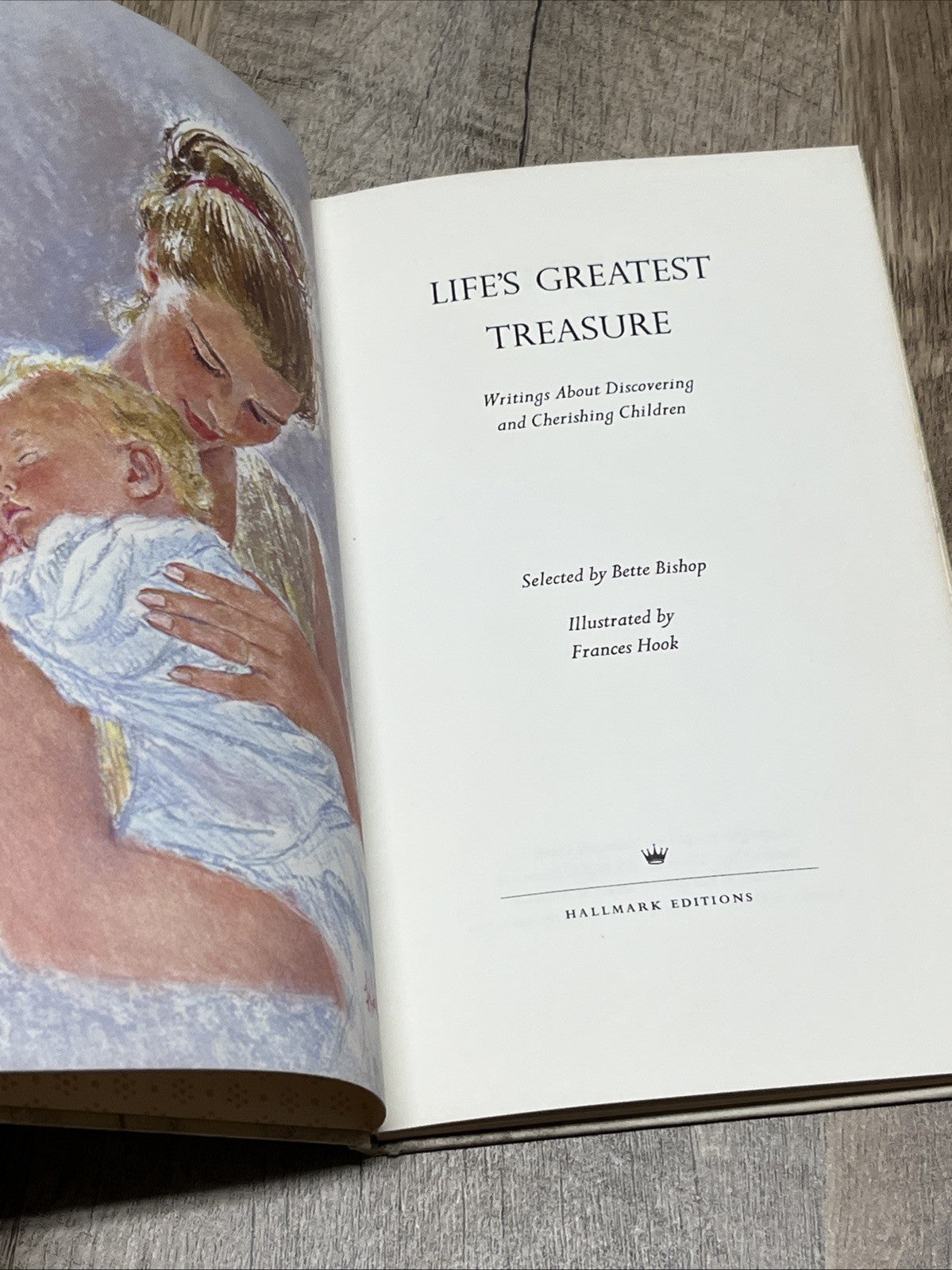 Life's Greatest Treasure Hallmark Editions Illustrated Parent Poetry 1968