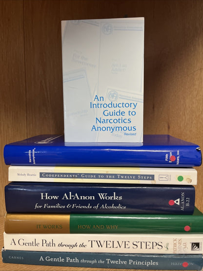 Lot of 8 Guides To Narcotics Anonymous , Codependent Guides To The Twelve Steps