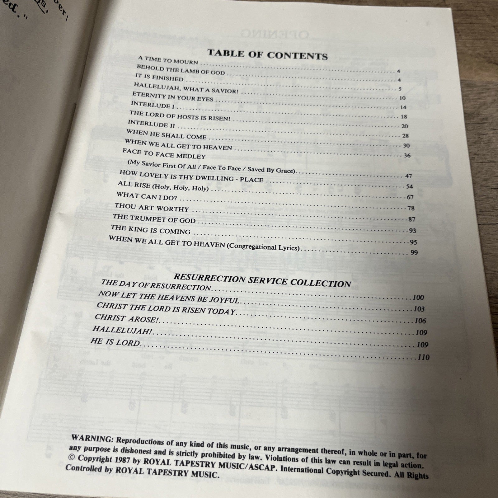 Thou Art Worthy: The Anthem Of Eternity  SATB By David T. Clydesdale 1987