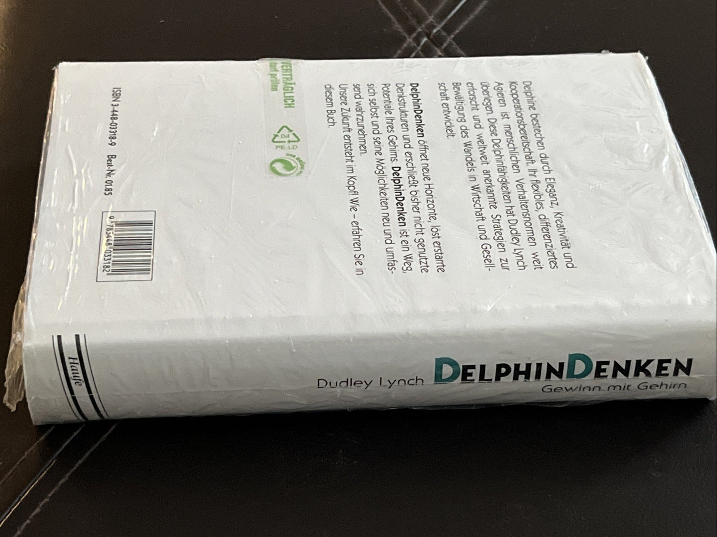 DelphinDenken. Gewinn mit Gehirn by Dudley Lynah ** Neu**