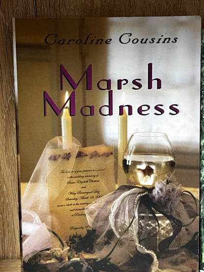 Caroline Cousin 3 Book Lot Dead In Dixie (Signed) Marsh Madness Fiddle Dee Death