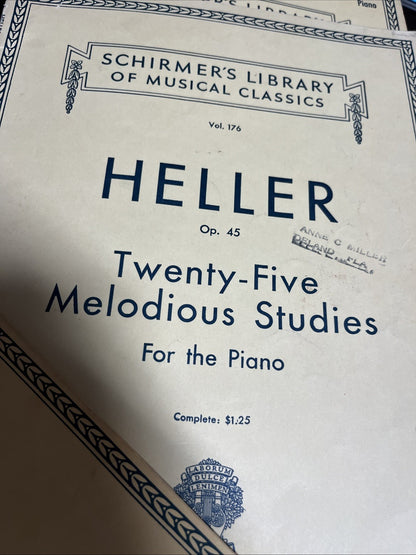Schirmer's Library of Musical Classics Lot of 4 ( Vol 45 . 139. 162. & Vol 766 )