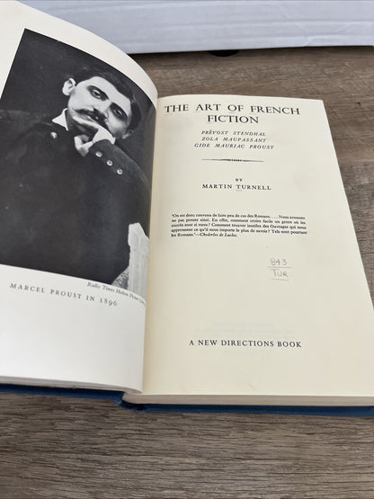 The art of French fiction Book by martin turnell 1st edition 1959