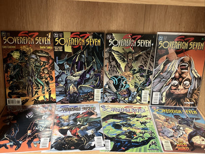Sovereign Seven S7 DC Comic Books #1 #2 #3 #4 #5  #6 #7 #8 Clement Turner Lot 8