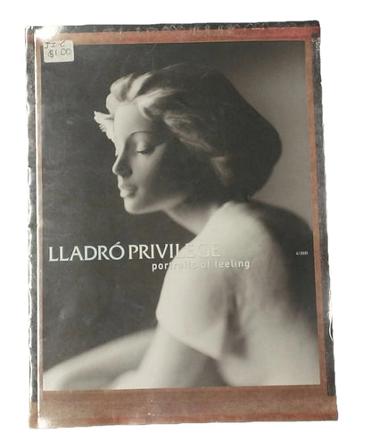 Lladro Privilege Portraits of Feeling 4/2001 booklet Mag