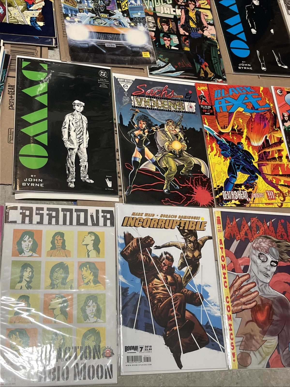 Comic Lot of 50, mix indie, DC and Marvel Comic Books