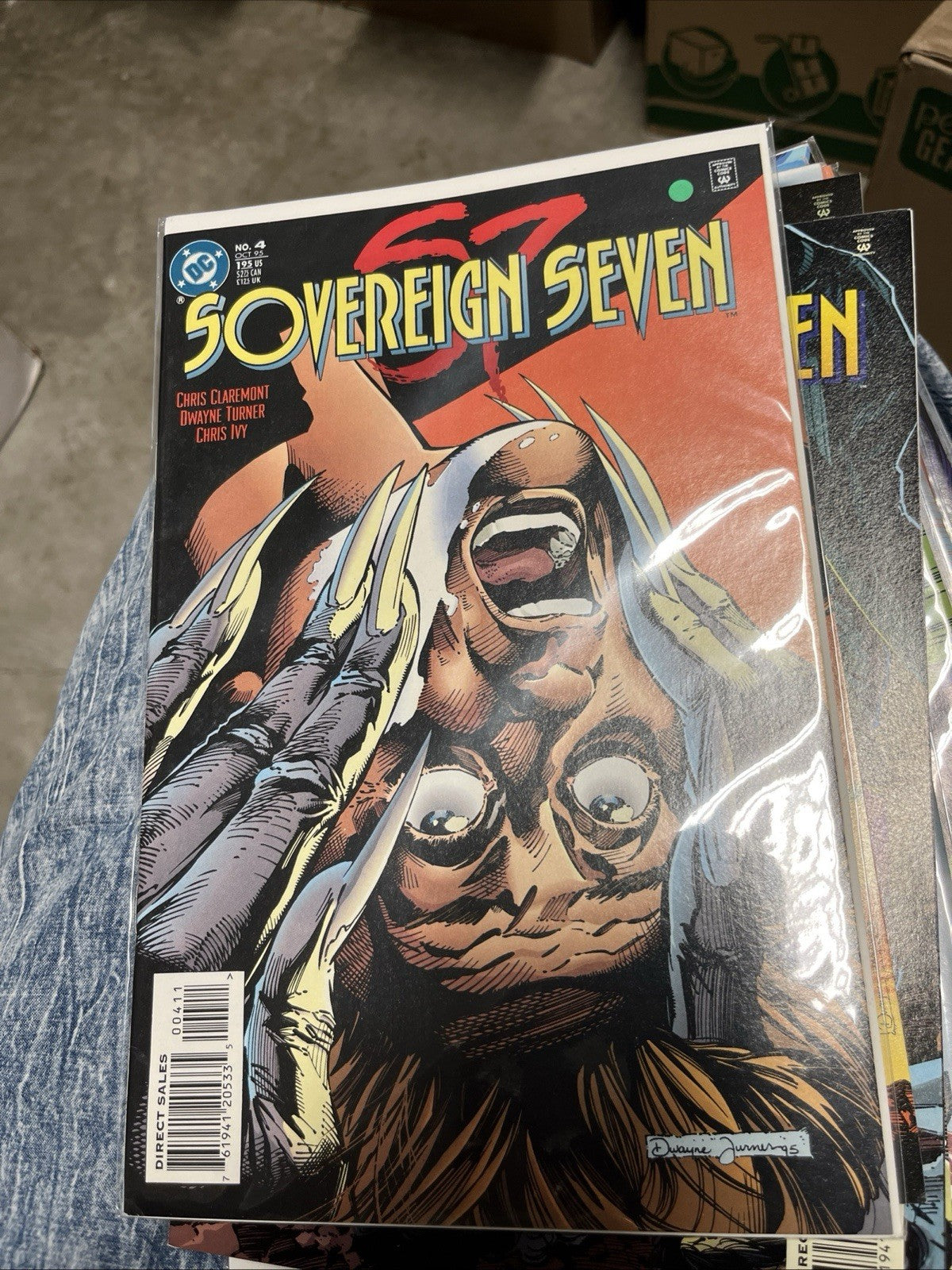 Lot of 11 Sovereign Seven #1 to #8 & #23#28 #29 DC Comic Books Chris Claremont