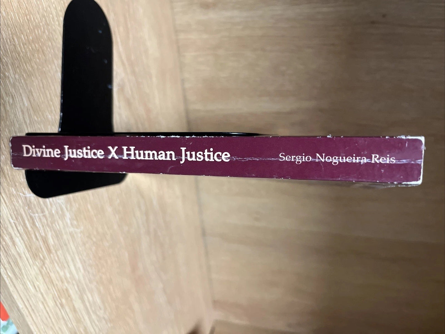 Divine Justice X Human Justice By Sergio Nogueira Reis SIGNED COPY 2001