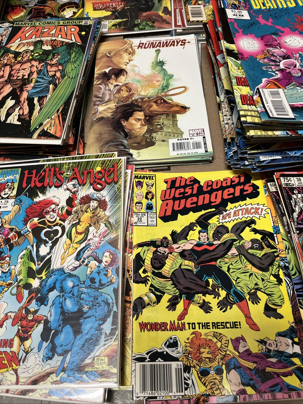 Comic Book Mystery Lot 32 Mixed Marvel No Dupli Bulk Mixed Marvel Comic Book