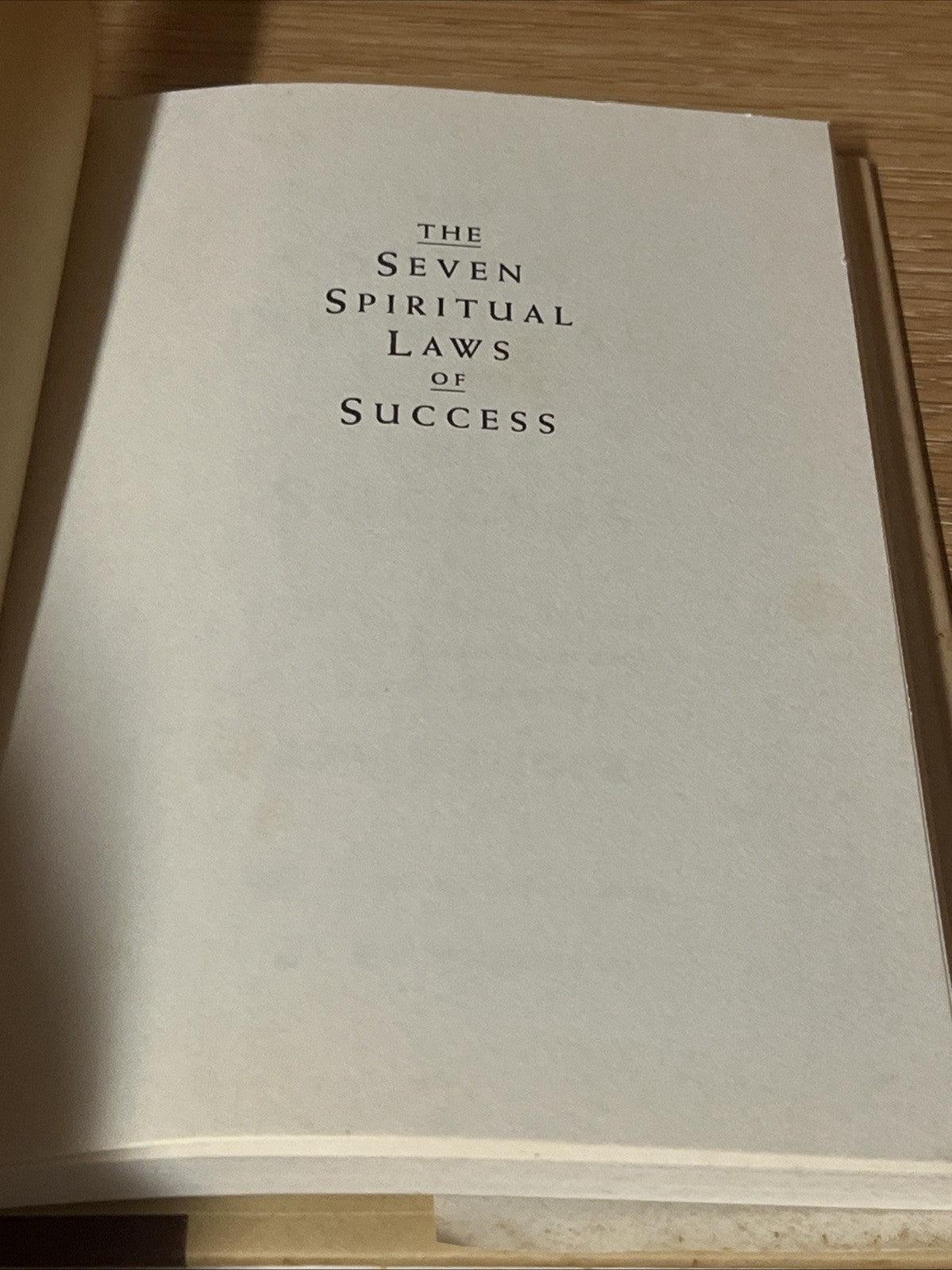 Spirituality Books Lot 2 The 7 Spiritual Law of Success & Awakening To The Sacre