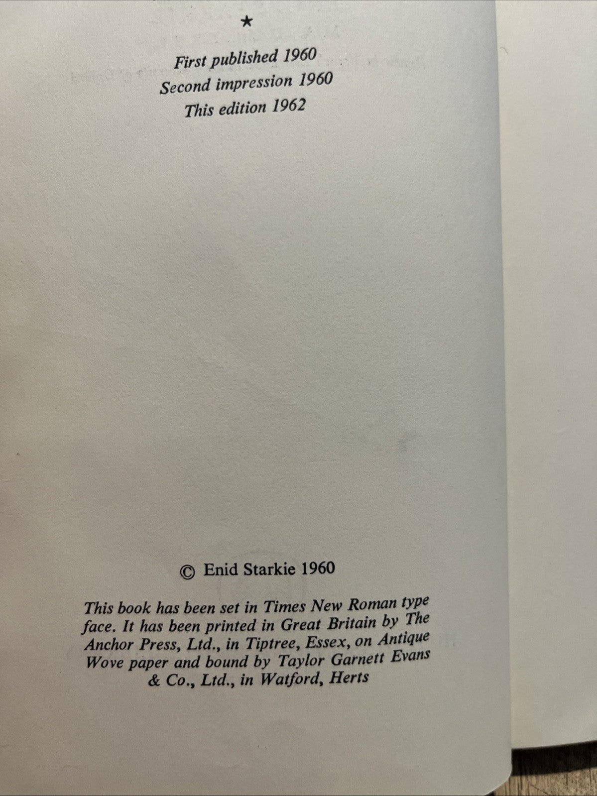 From Guatier To Eliot : The Influence Of France On English by Enid Starkie [1962