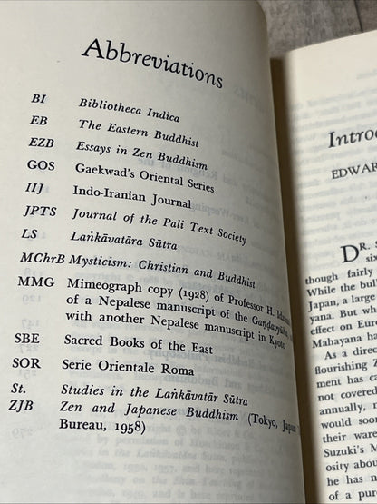On Indian Mahayana Buddhism by D. T. Suzuki (used paperback, Harper 1968)