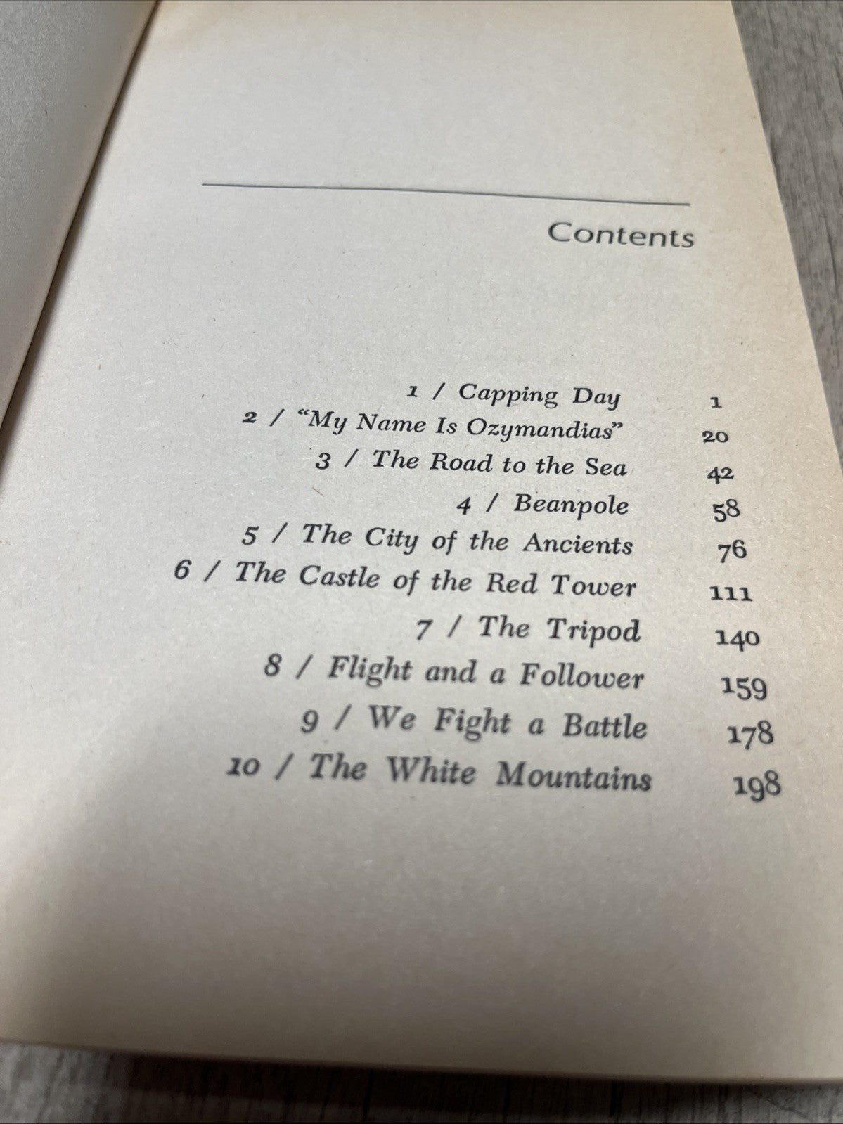 The White Mountains- John Christopher