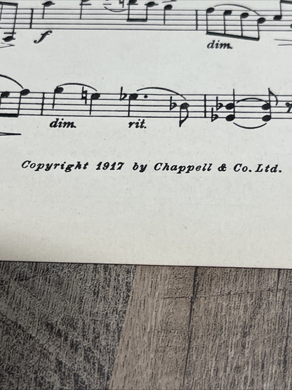 Where My Caravan Has Rested Sheet Music From Romany Songs Hermann Lohr 1939
