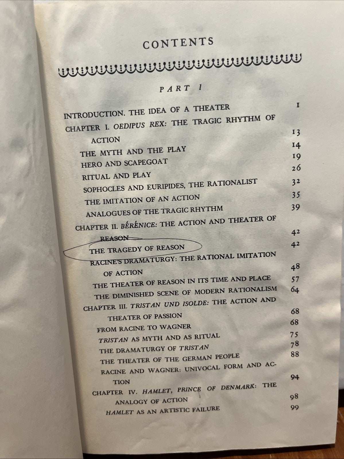 The Idea of a Theater by Francis FERGUSSON First Printing 1968 Ex Lib