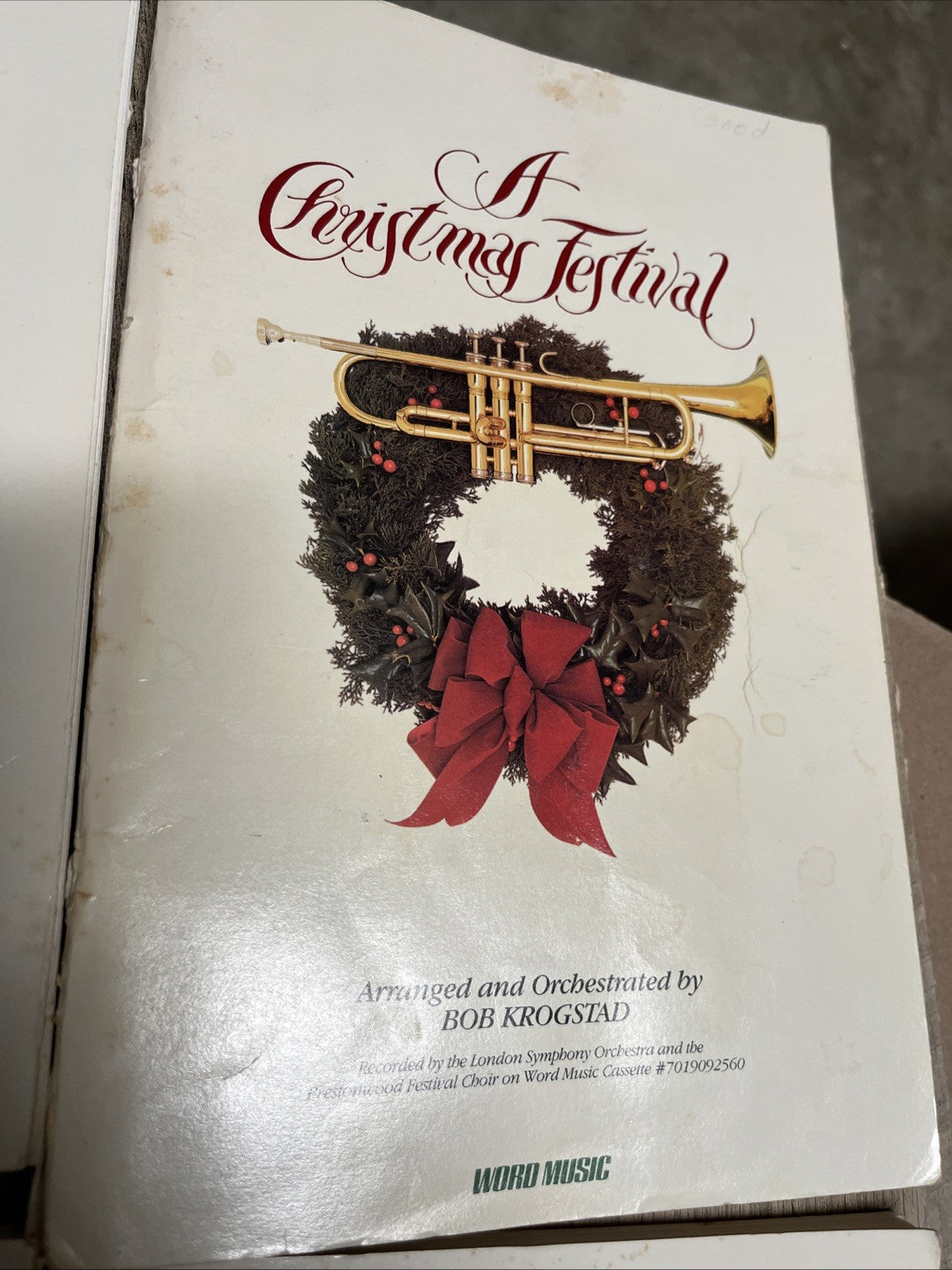 A Christmas Festival By Bob Krogstad LOT OF 14