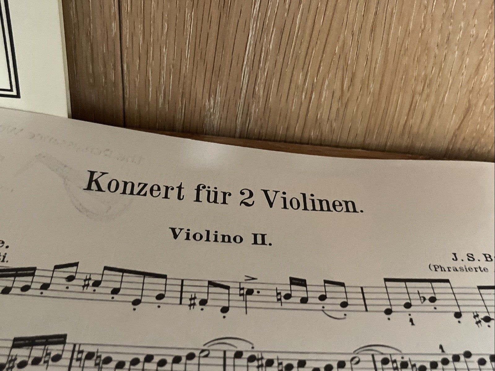 Bach Doppelkonzert Dmoll Sheet Music Edition Peters 231 🎻 Concerto 2 Violins
