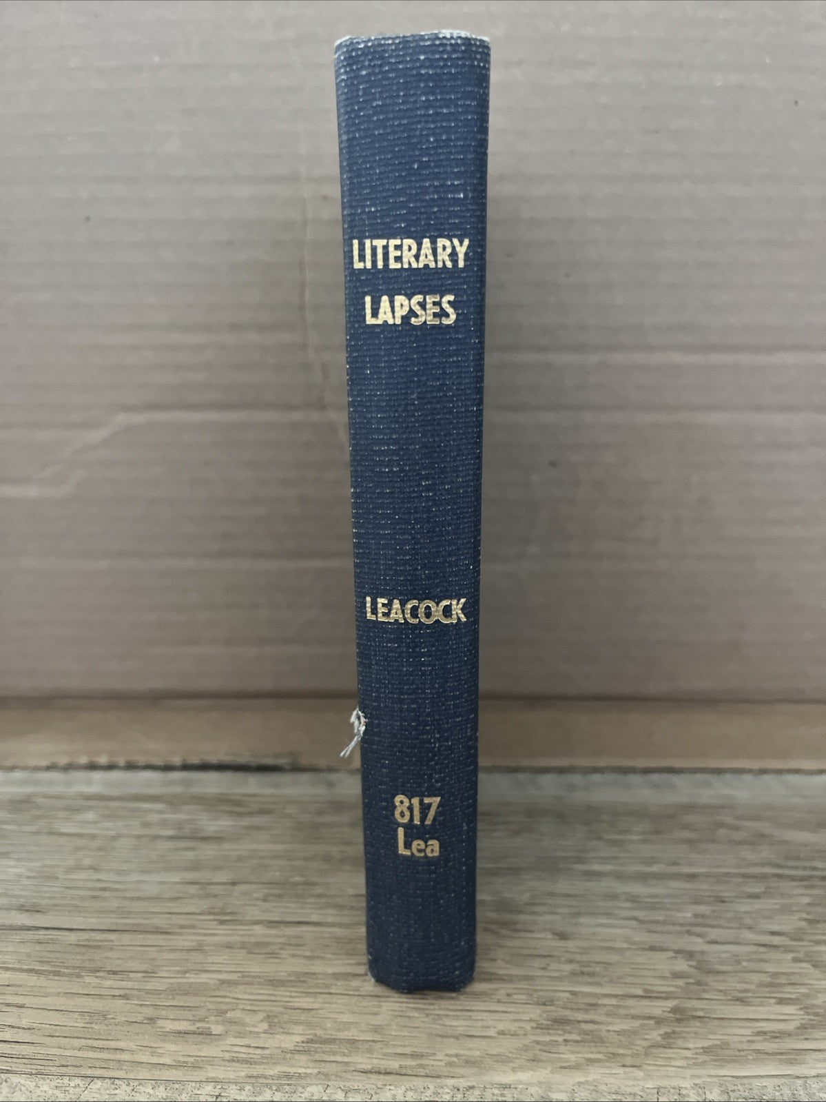 Literary Lapses by Stephen Leacock