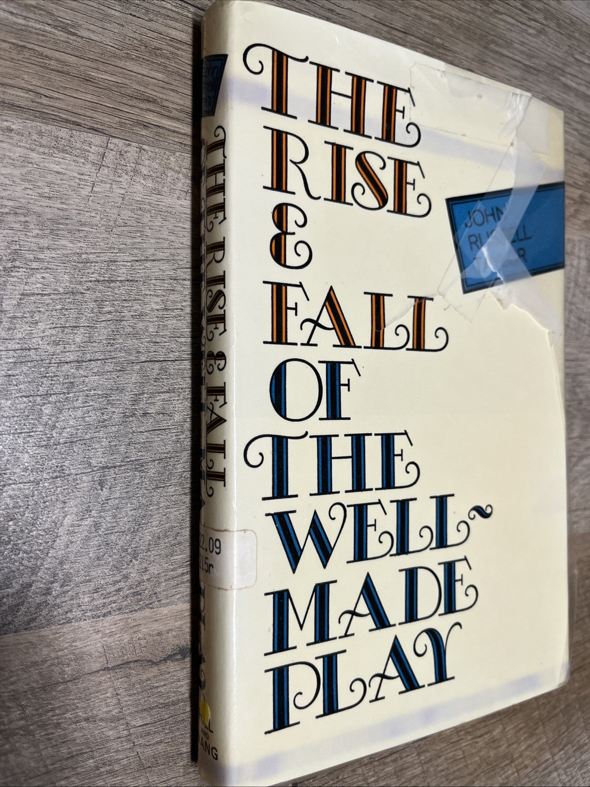 The Rise and Fall of the Well-Made Play 1st Edition By John Russell Taylor 1967