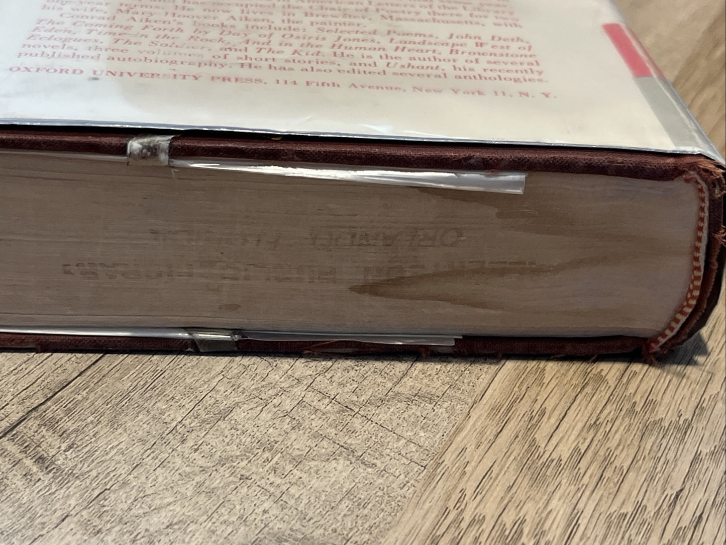 Vintage 1953 Conrad Aiken Collected Poems 1st Ed Book Poetry Hardcover Collector