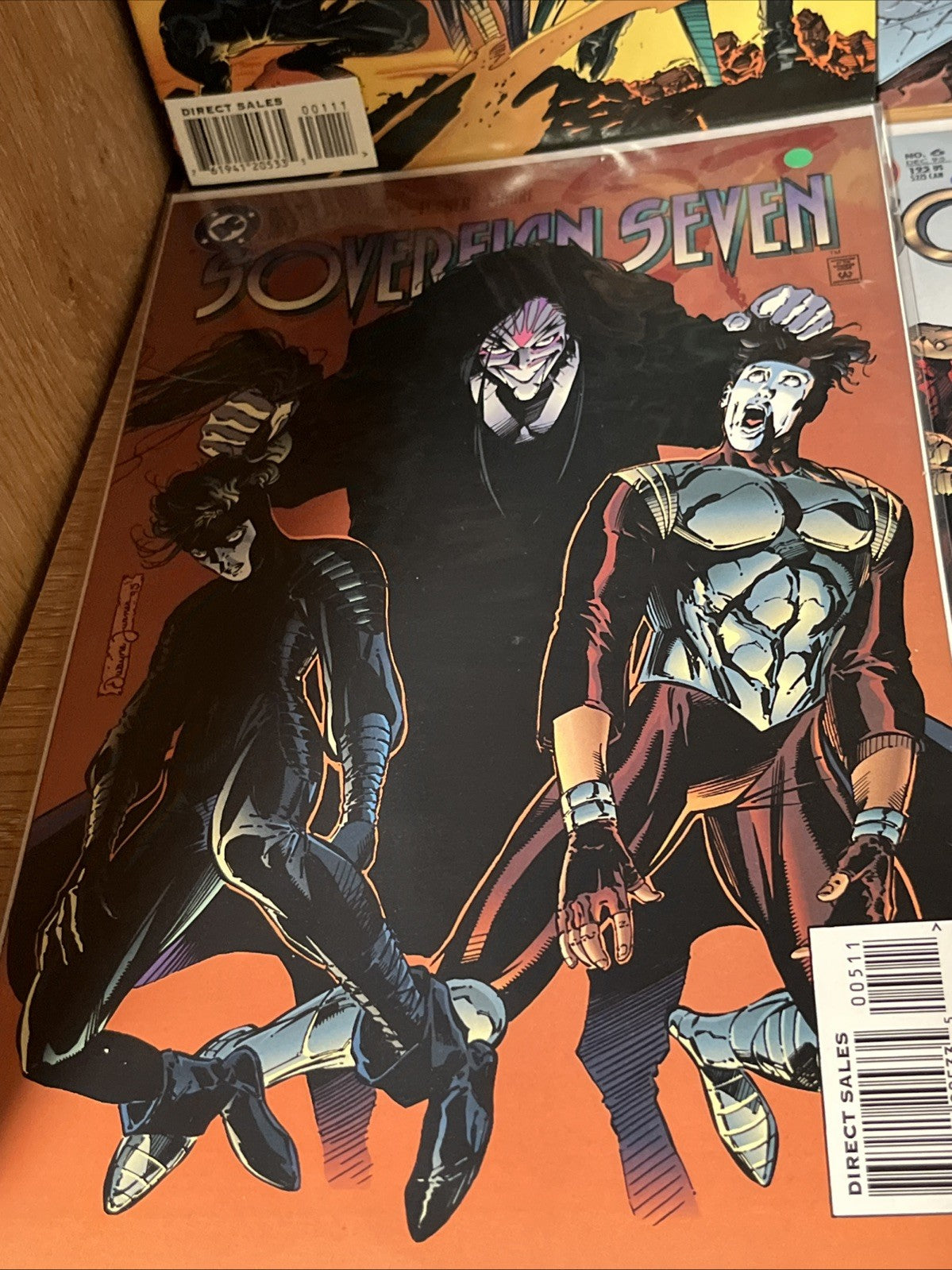 Sovereign Seven S7 DC Comic Books #1 #2 #3 #4 #5  #6 #7 #8 Clement Turner Lot 8