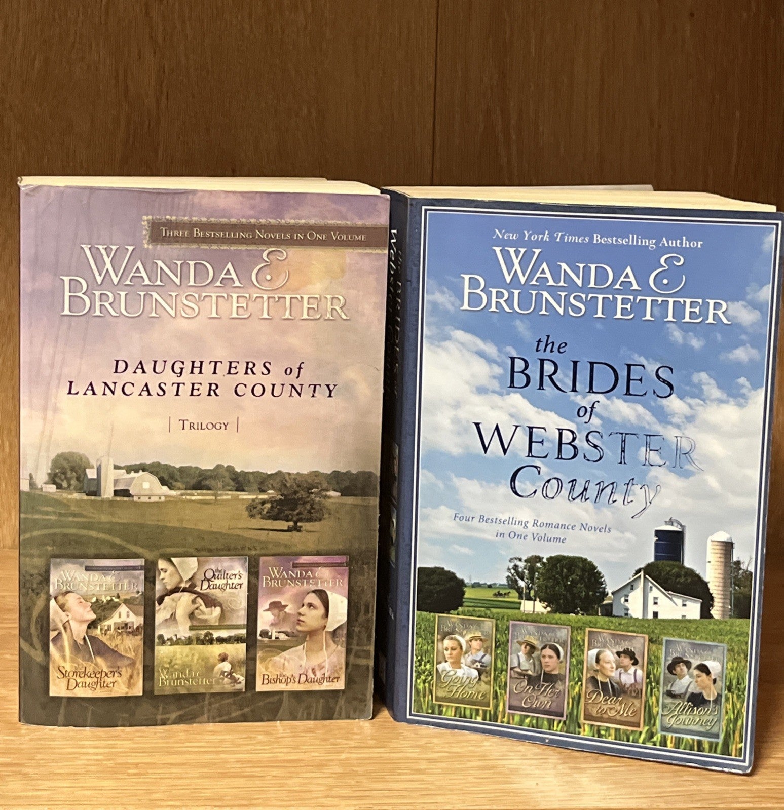 Brides of Webster County & Daughters Of Lancaster County Wanda Brunstetter Lot 2