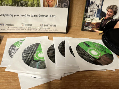 Instant Immersion German Lab 11 CD, A Workbook And Phrase Book