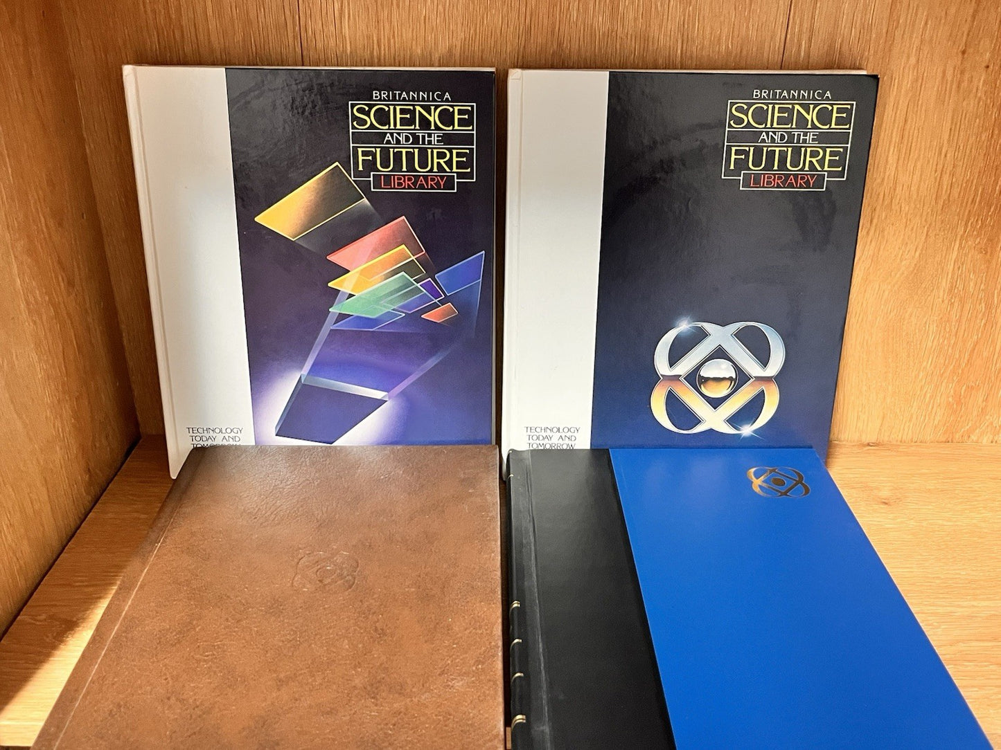 Science and the Future Library 1- 3 Yearbook |Britannica 1989-1990 & 1979 Yearbk