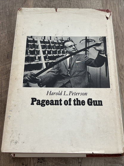 Pageant Of The Gun 1st Edition SIGNED COPY RARE Old Vintage 1967