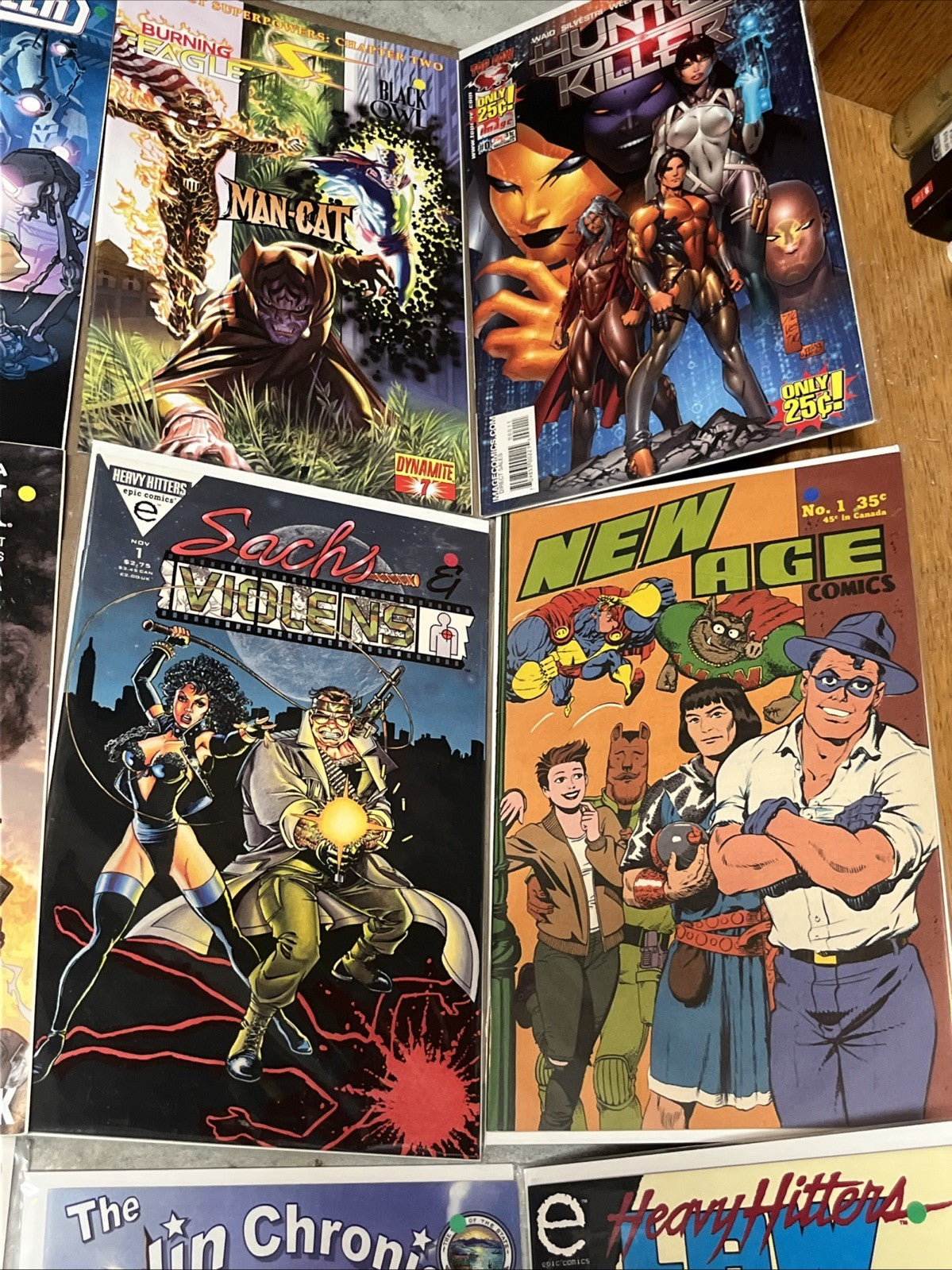 Comic Lot of 50, mix indie, DC and Marvel Comic Books