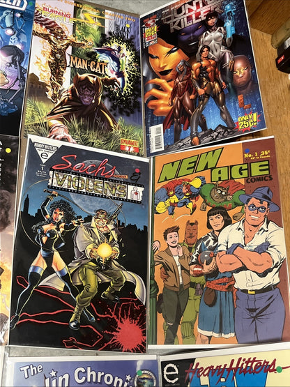 Comic Lot of 50, mix indie, DC and Marvel Comic Books