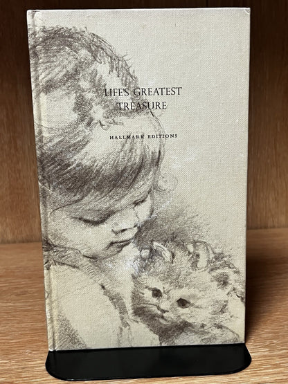 Life's Greatest Treasure Hallmark Editions Illustrated Parent Poetry 1968