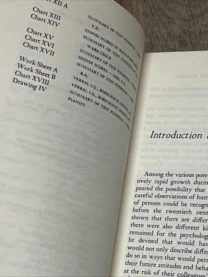 Appraising Personality. An Introduction to the Projective Techniques; Harrower