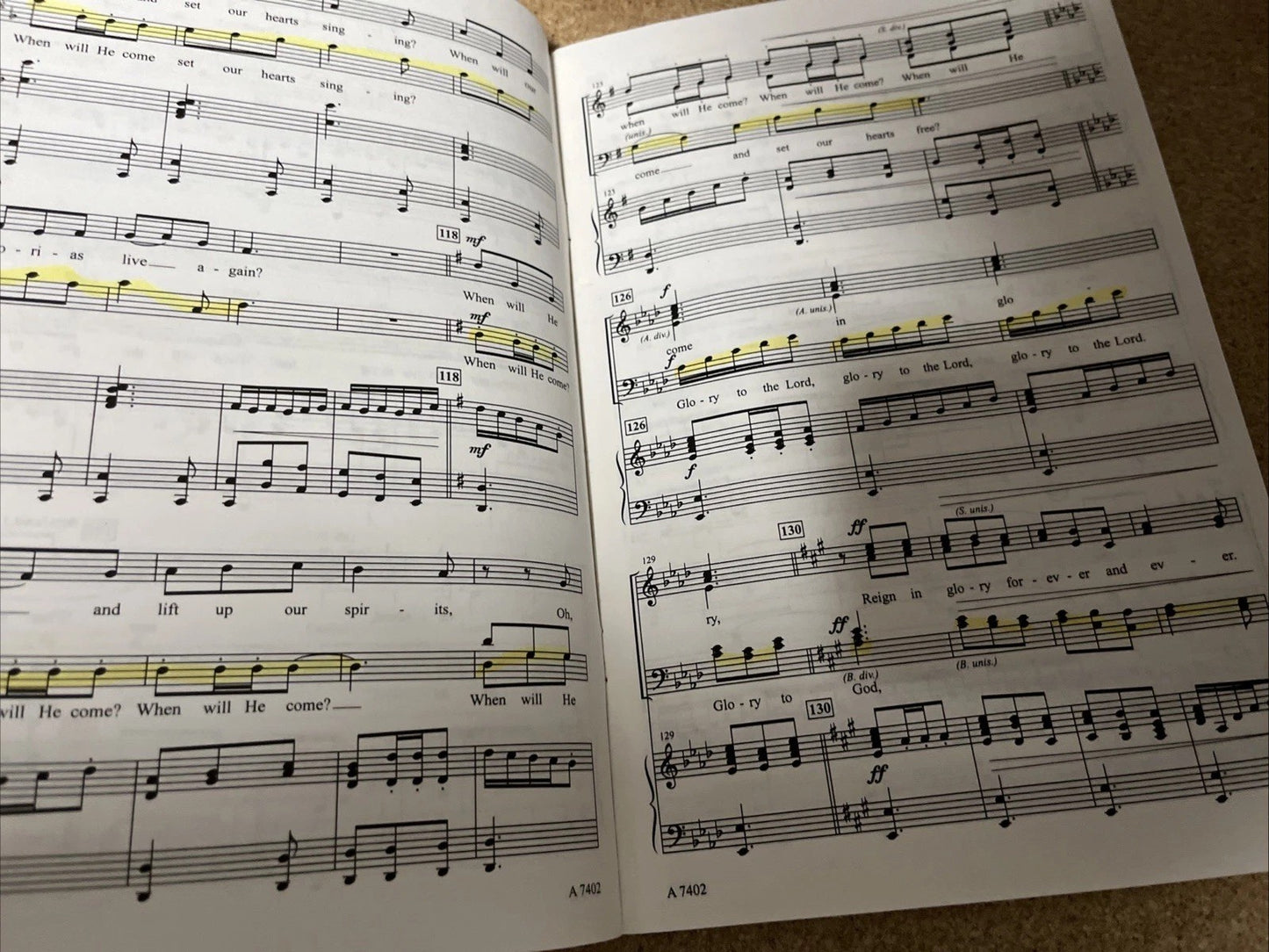 Lot of 8 The Winter Rose SATB Composed by Joseph M. Martin, Shawnee Press No CD