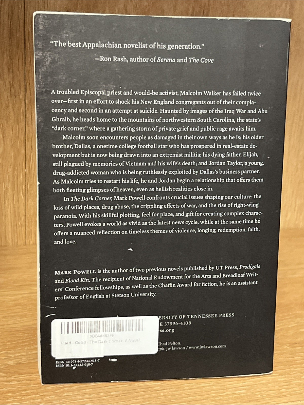 The Dark Corner : A Novel By Mark Powell Paperback