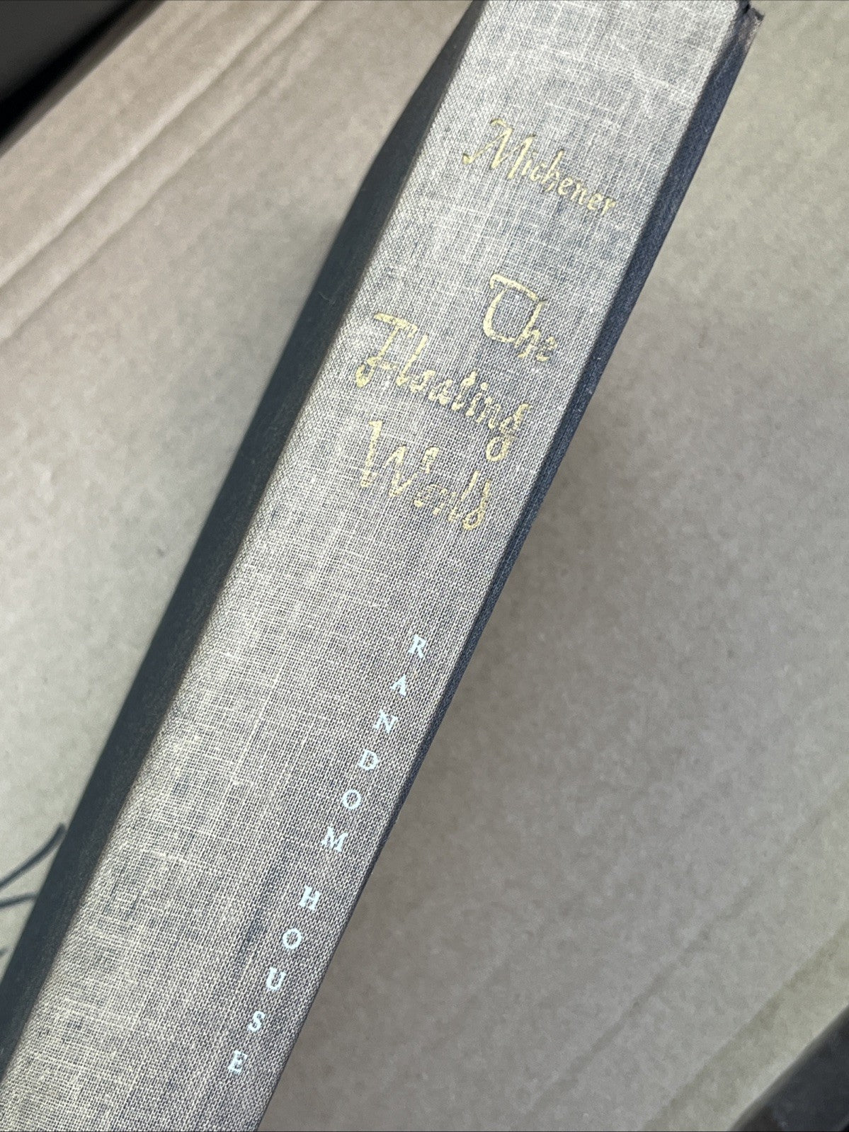 The Floating World First Edition James A. Michener (HC, NDJ, 1954) Random House