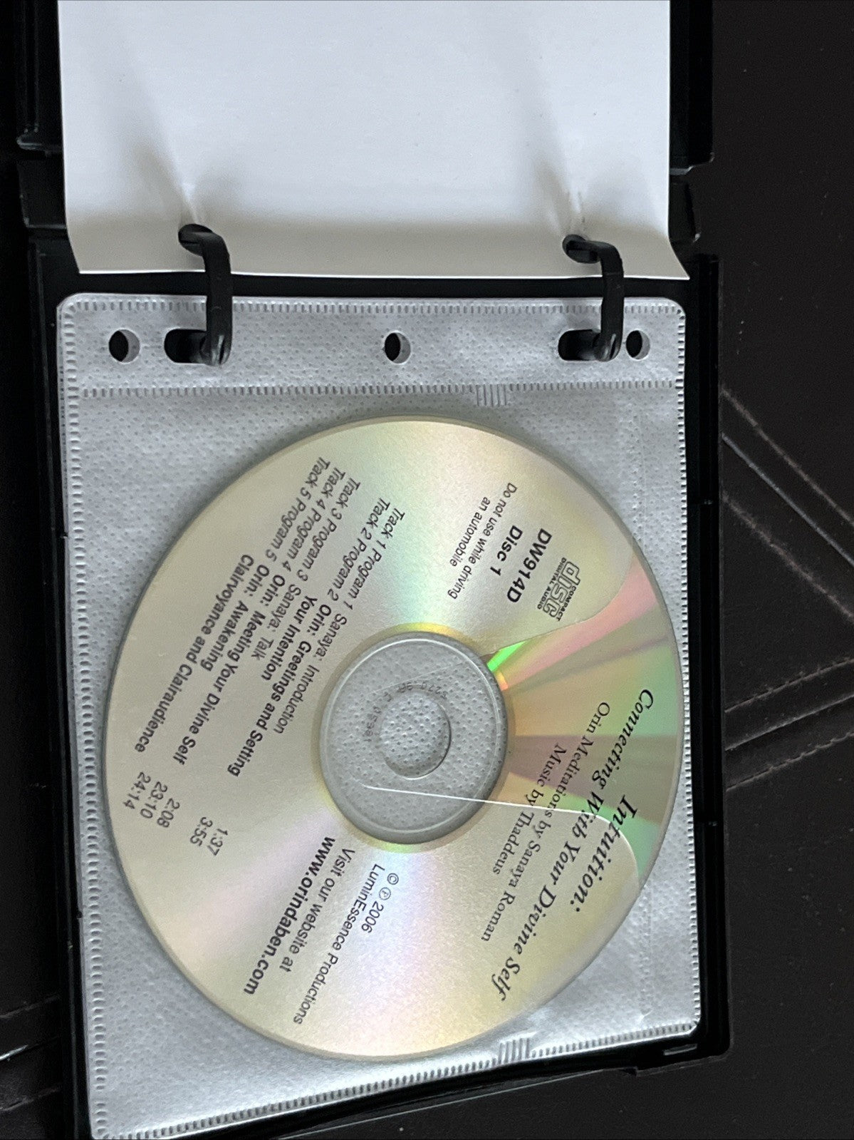 Intuition: Connecting with Your Divine Self. Awakening Your Natural ..4 CD