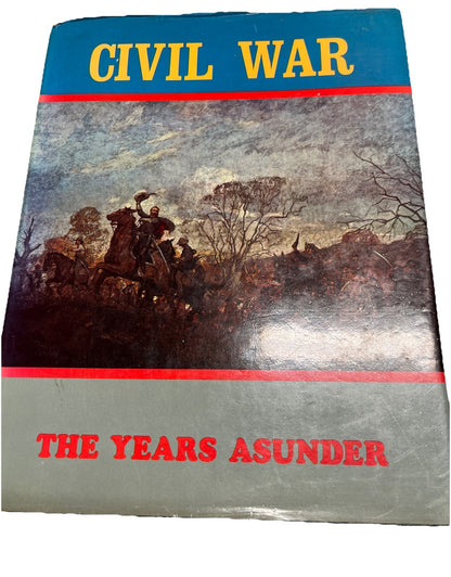 Civil War the Years Asunder book 1973 by Country Beautiful editors  Photos & Art