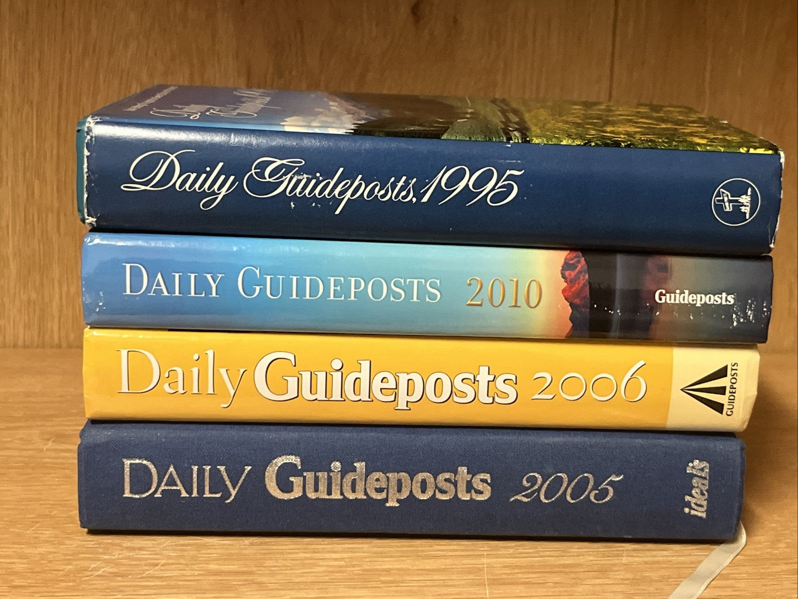 Daily Guideposts Lot 4 Books Hardcover 1995-2005~2006-2010